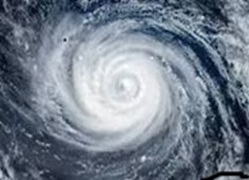 eye of a hurricane